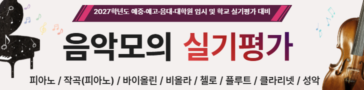 시티필하모니오케스트라 음악모의실기평가